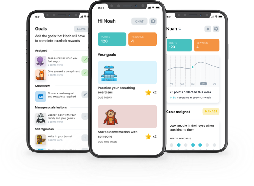 Manatee mobile app screenshots